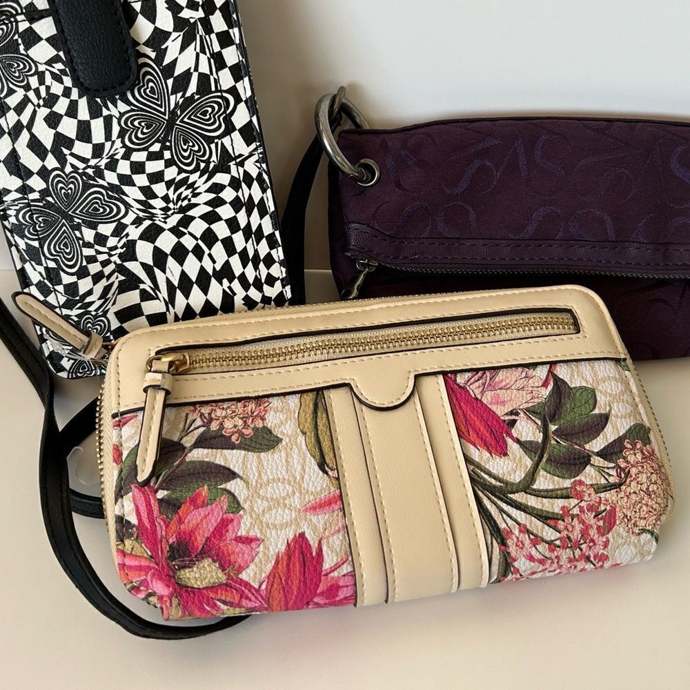 Wallet bundle 3 wallets crossbody - Picture 4 of 9